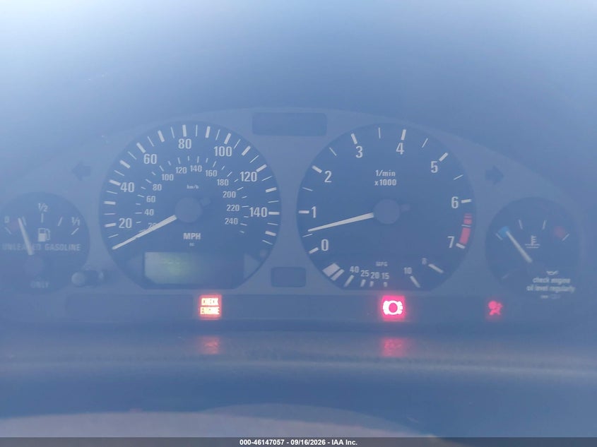 BMW 328IC 1997 VIN WBABK8324VET99727