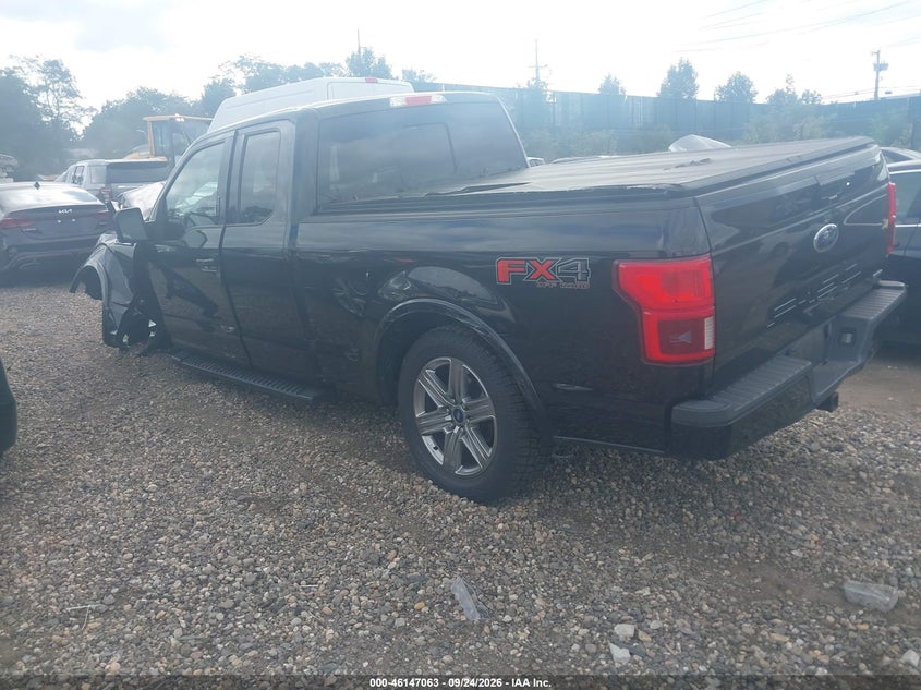 Vin: 1ftex1ep6jfb47015, lot: 46646821, ford f-150 lariat 20183