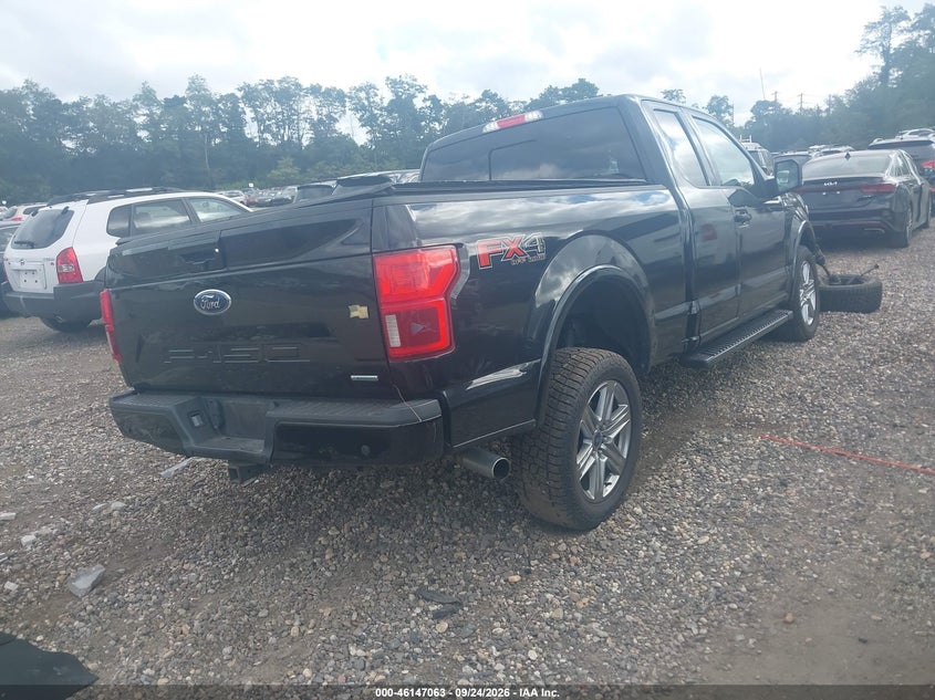 Vin: 1ftex1ep6jfb47015, lot: 46646821, ford f-150 lariat 20184