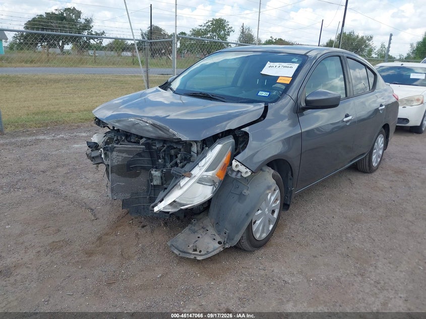 Vin: 3n1cn7ap5jl883300, lot: 46646823, nissan versa 1.6 sv 20182