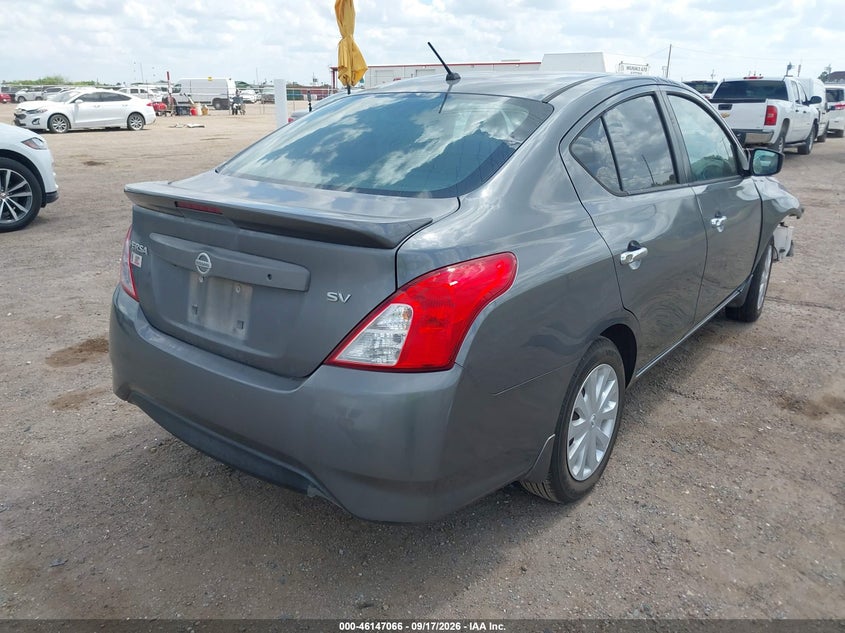 Vin: 3n1cn7ap5jl883300, lot: 46646823, nissan versa 1.6 sv 20184