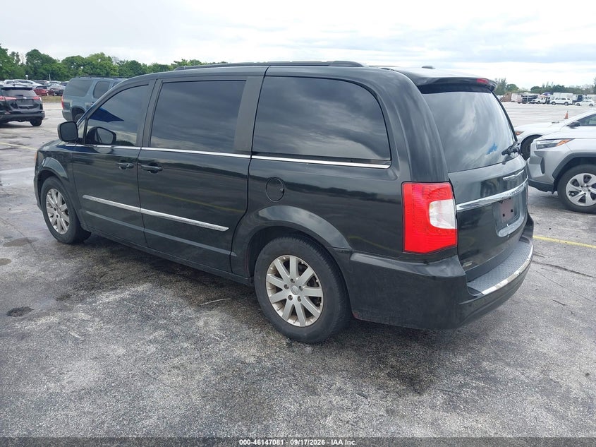 Vin: 2a4rr5dg6br637964, lot: 46646838, chrysler town & country touring 20113