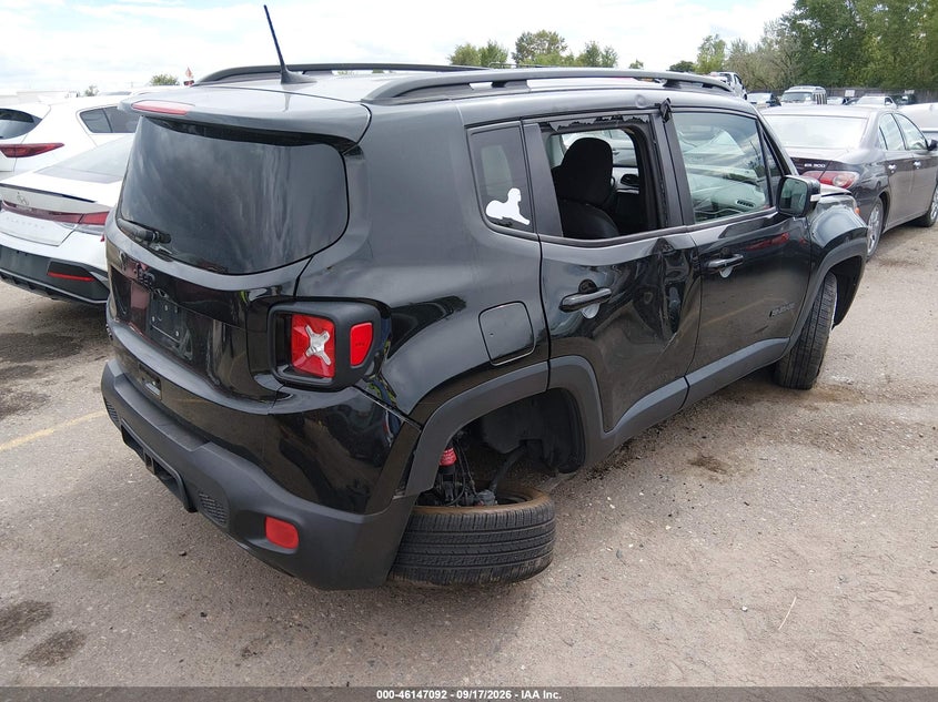 Vin: zacnjbbb3kpj93011, lot: 46646849, jeep renegade altitude 4x4 20194