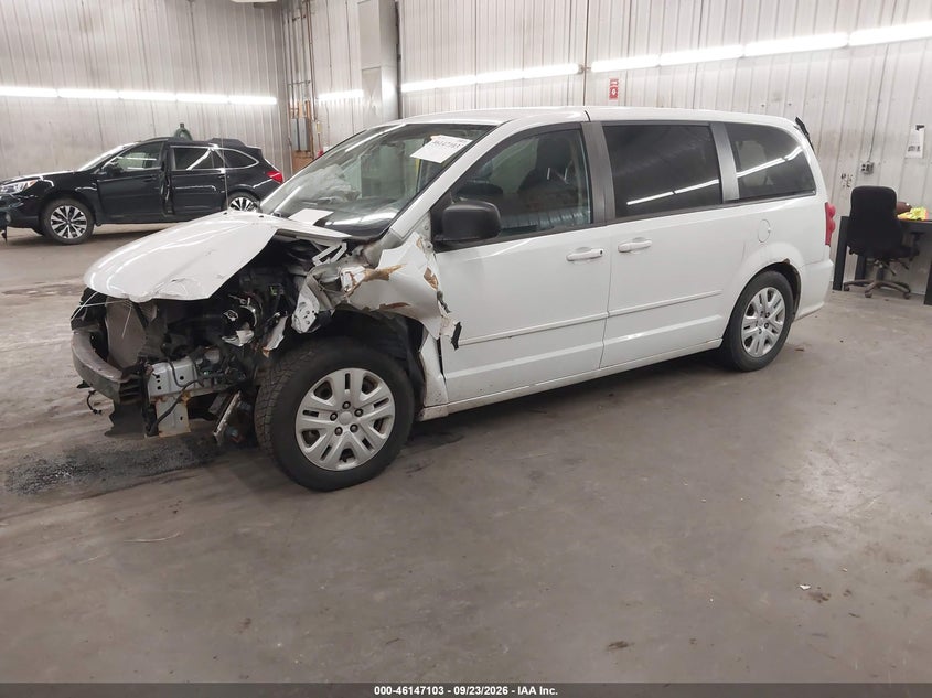 Vin: 2c4rdgbg2dr814547, lot: 46646860, dodge grand caravan se 20132