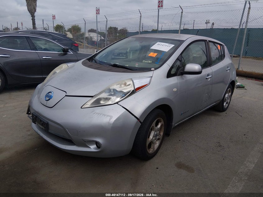 Vin: jn1az0cp4bt008724, lot: 46646869, nissan leaf sl 20112