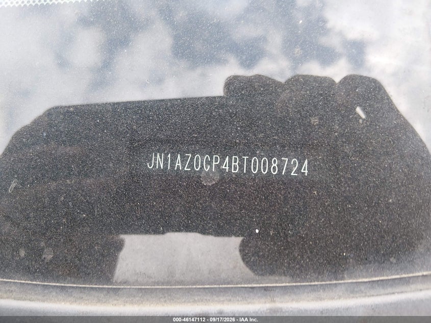 NISSAN LEAF 2011 VIN JN1AZ0CP4BT008724