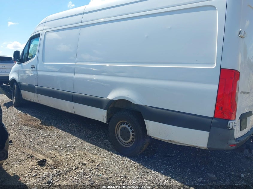 Vin: w1y4kchy9pt129043, lot: 46646872, mercedes-benz sprinter 2500 high roof 4-cyl diesel 20233