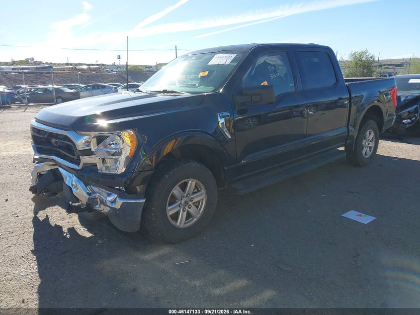 Vin: 1ftew1ep4nkf06118, lot: 46646890, ford f-150 xlt 20222