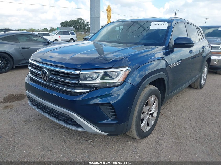 Vin: 1v2gc2ca6lc212313, lot: 46646894, volkswagen atlas cross sport 2.0t s 20202
