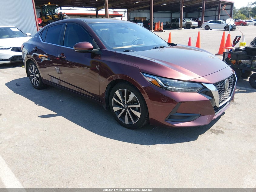 Vin: 3n1ab8cv8ly255867, lot: 46646917, nissan sentra sv xtronic cvt 2020 img_1