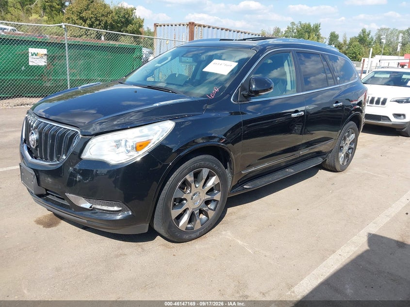 Vin: 5gakvckd8hj199267, lot: 46646926, buick enclave premium 20172