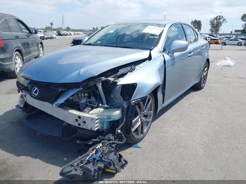 LEXUS IS 250 2007 VIN JTHBK262375046957