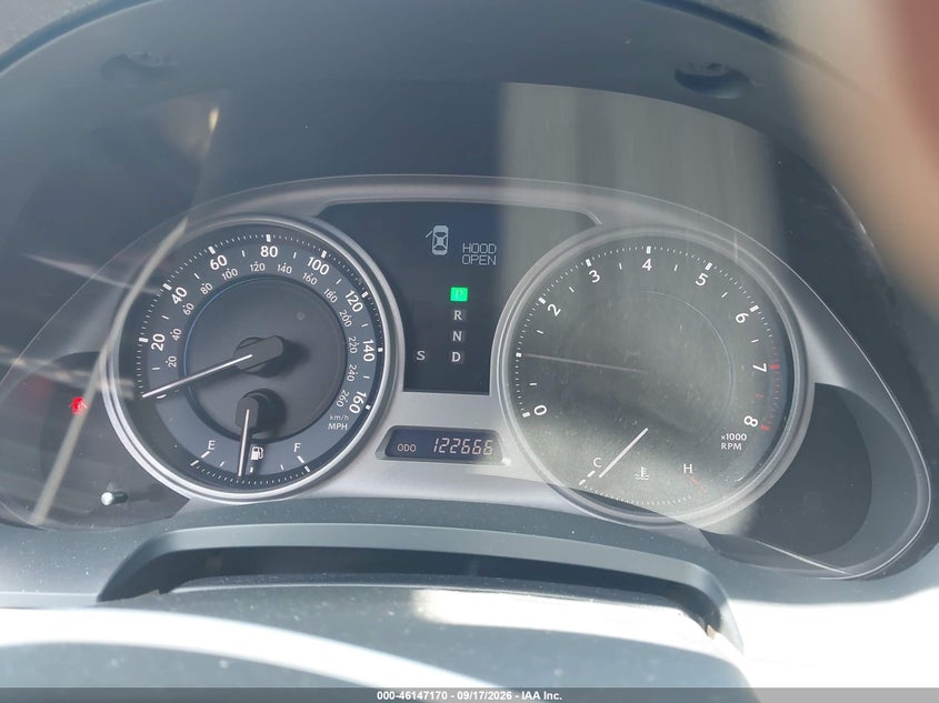 LEXUS IS 250 2007 VIN JTHBK262375046957