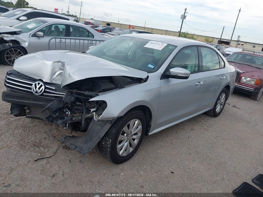 Vin: 1vwas7a3xfc007252, lot: 46646929, volkswagen passat 1.8t wolfsburg edition 20152