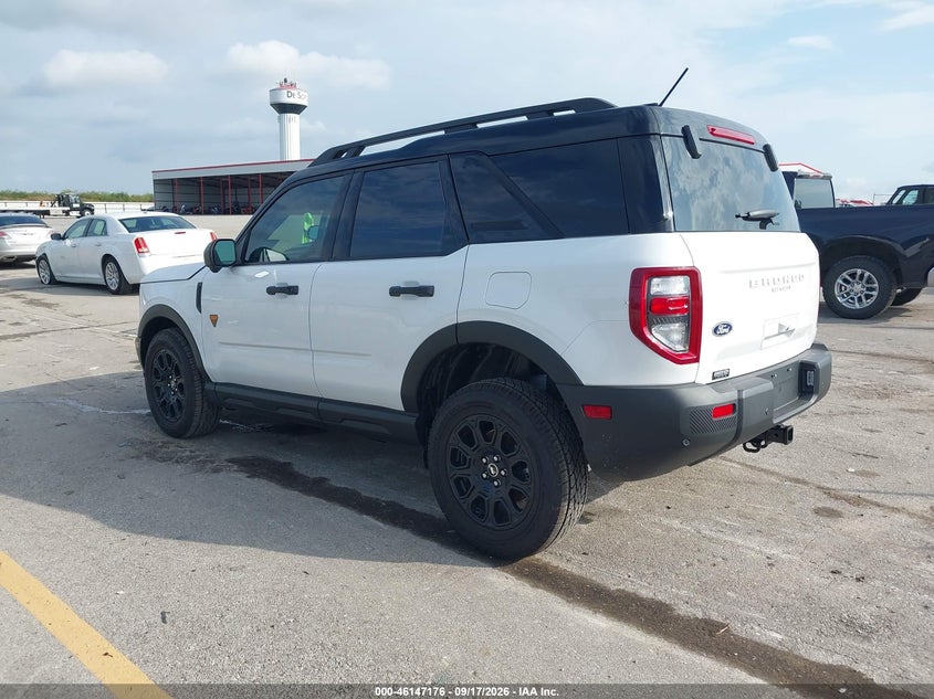 Vin: 3fmcr9da3tre68685, lot: 46646933, ford bronco sport badlands 20263