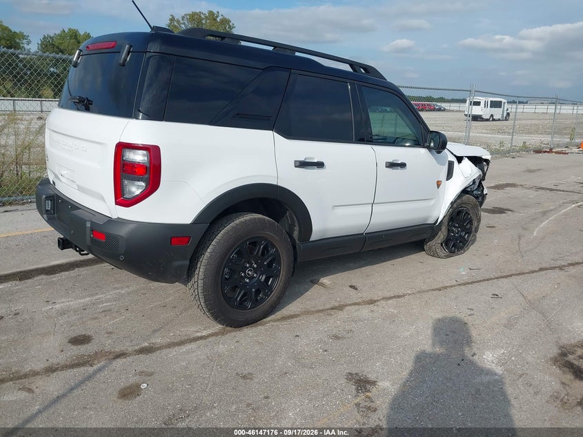 Vin: 3fmcr9da3tre68685, lot: 46646933, ford bronco sport badlands 20264