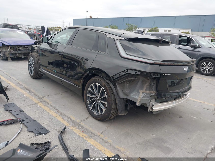 Vin: 1gykpvrl5rz130938, lot: 46646963, cadillac lyriq sport w/1sj 20243