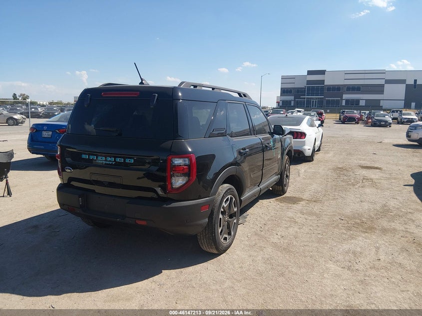 Vin: 3fmcr9c67pre08069, lot: 46646969, ford bronco sport outer banks 20234