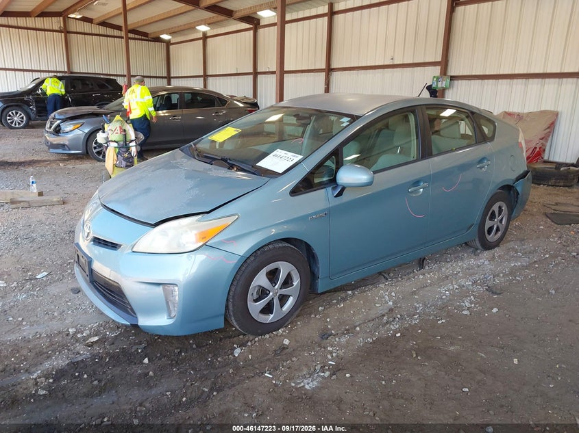 Vin: jtdkn3du5d1720144, lot: 46646980, toyota prius two 20132