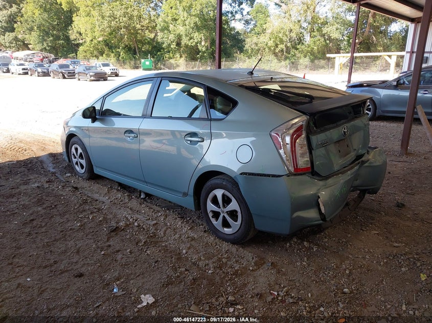 Vin: jtdkn3du5d1720144, lot: 46646980, toyota prius two 20133