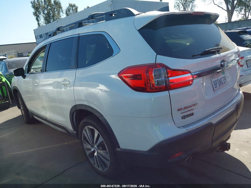 Vin: 4s4wmapd8l3442097, lot: 46646986, subaru ascent limited 20203