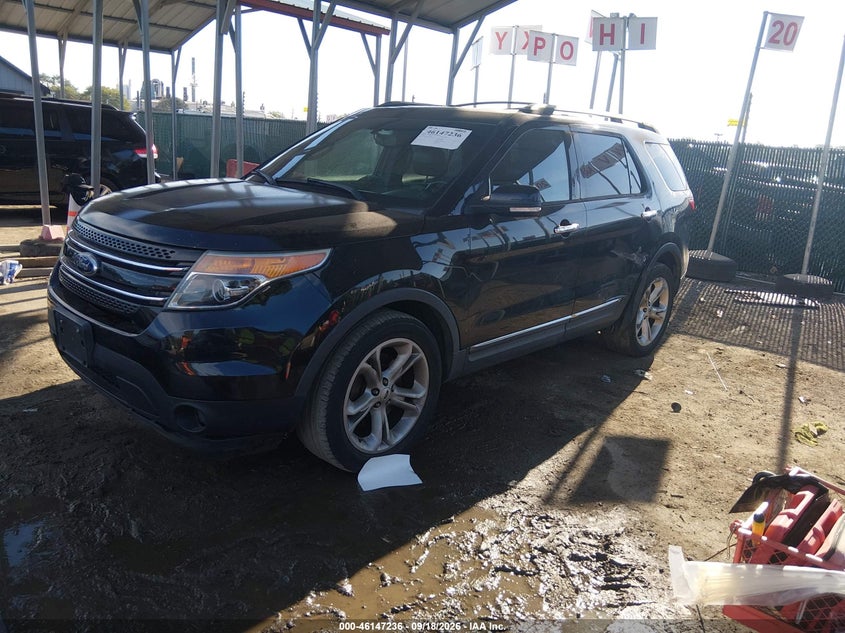 Vin: 1fm5k8f88ega28313, lot: 46646993, ford explorer limited 20142