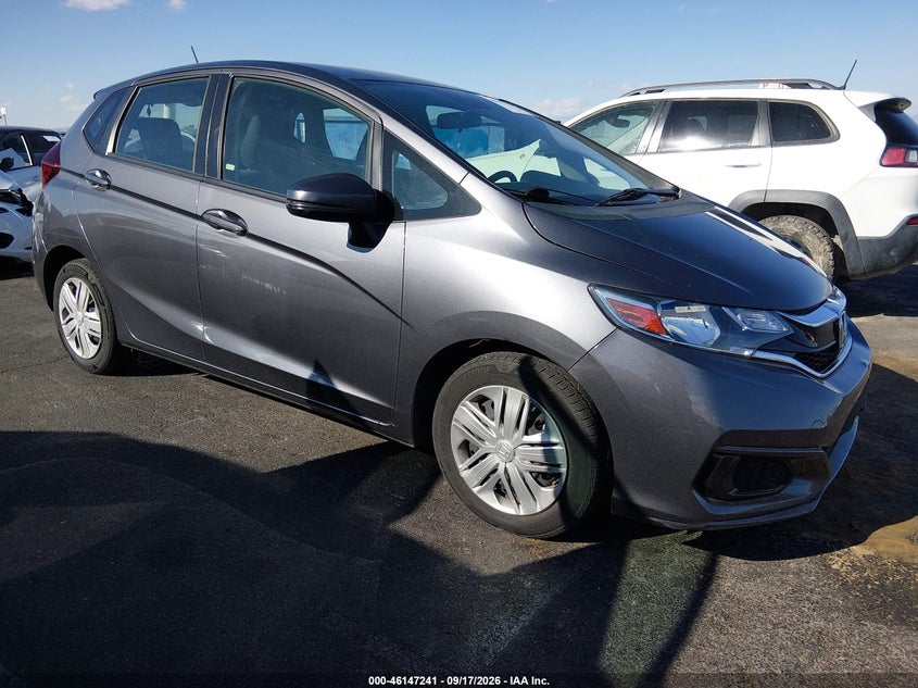 2019 Honda Fit Lx, Left Side, IAAI, VIN 3HGGK5H4XKM740542