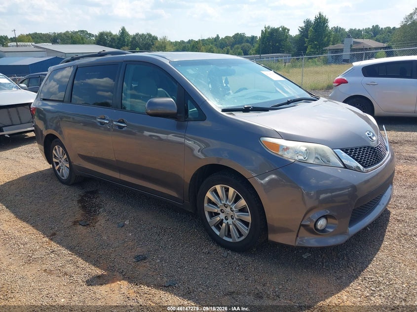 Vin: 5tddz3dc6hs179702, lot: 46647036, toyota sienna xle 7 passenger 2017 img_1