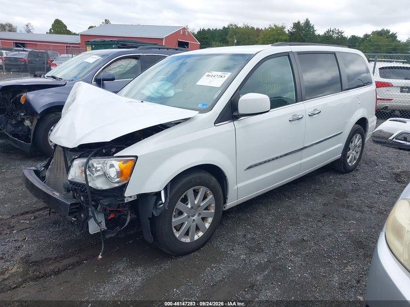 Vin: 2c4rc1bg4gr151096, lot: 46647040, chrysler town & country touring 20162