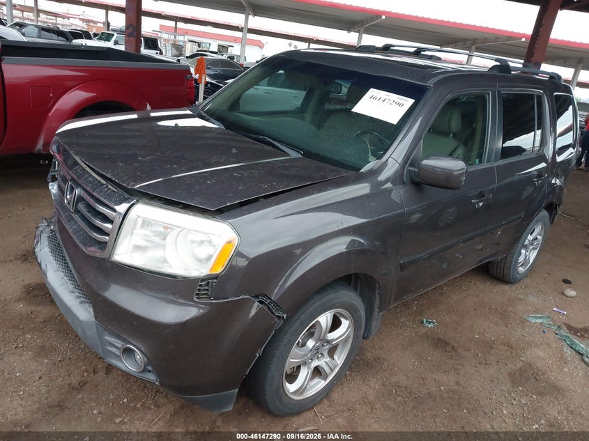 Vin: 5fnyf3h55cb032872, lot: 46647047, honda pilot ex-l 20122