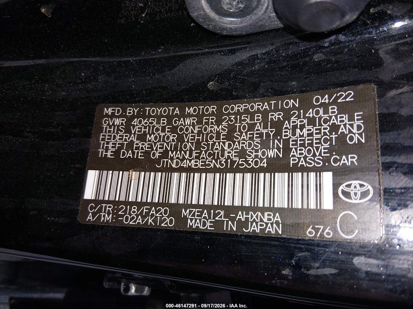 TOYOTA COROLLA - zdjęcie 9
