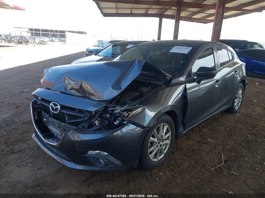 Vin: jm1bm1m71f1275910, lot: 46647052, mazda mazda3 i grand touring 20152