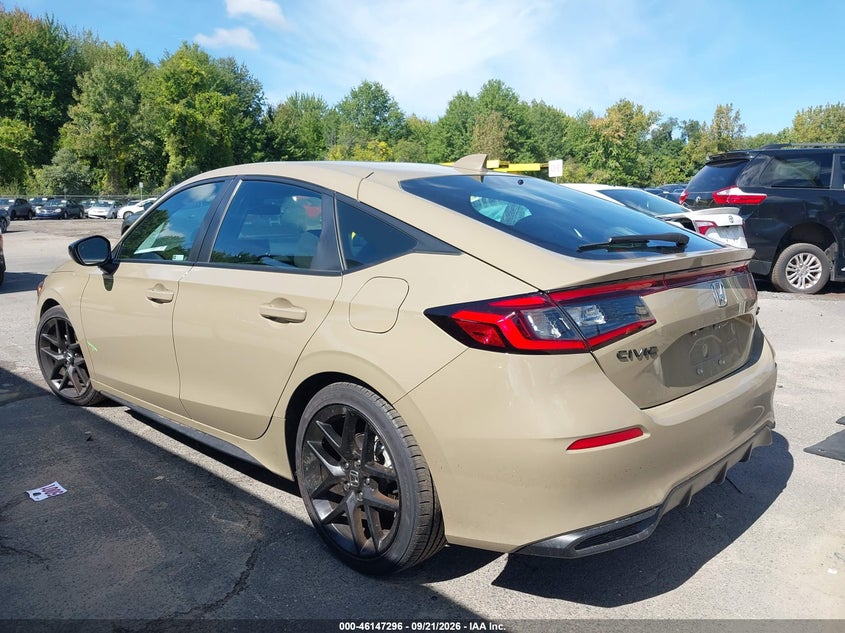 Vin: 19xfl2h89te004034, lot: 46647053, honda civic sport 20263