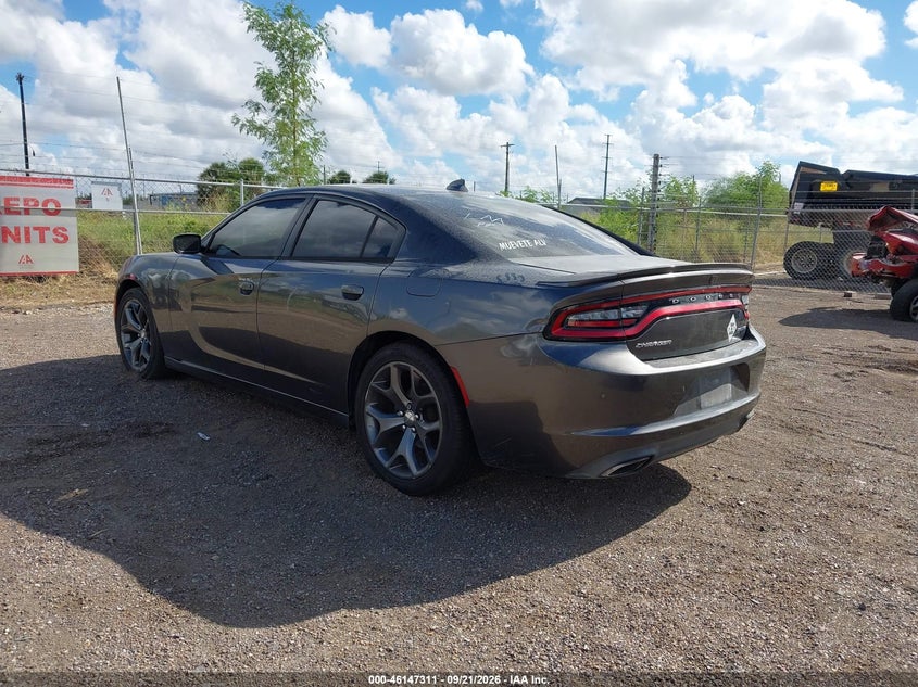 Vin: 2c3cdxhg6fh925399, lot: 46647068, dodge charger sxt 20153