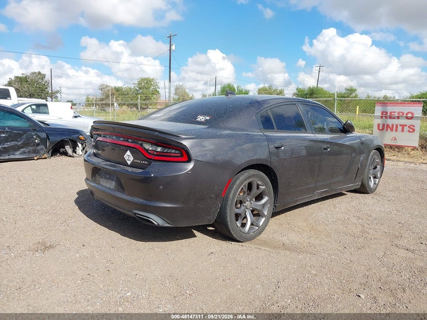 Vin: 2c3cdxhg6fh925399, lot: 46647068, dodge charger sxt 20154