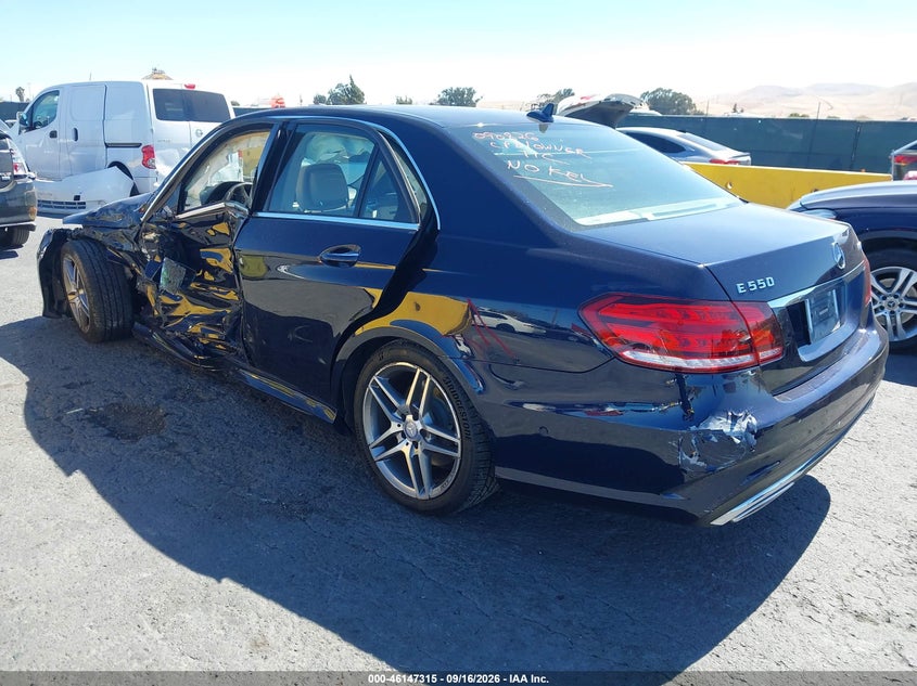 Vin: wddhf9bbxea836605, lot: 46647072, mercedes-benz e 550 4matic 20143