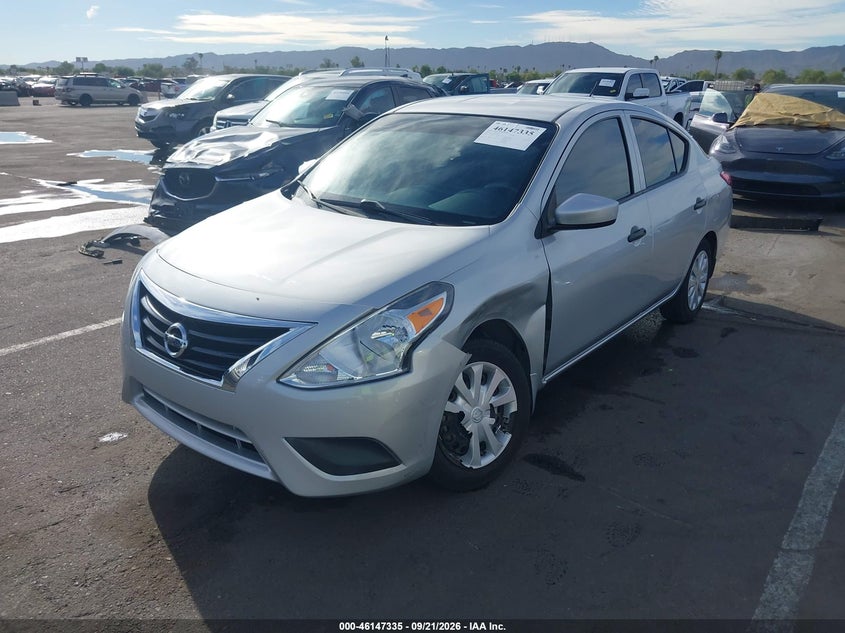 Vin: 3n1cn7ap6gl858771, lot: 46647092, nissan versa 1.6 s 20162