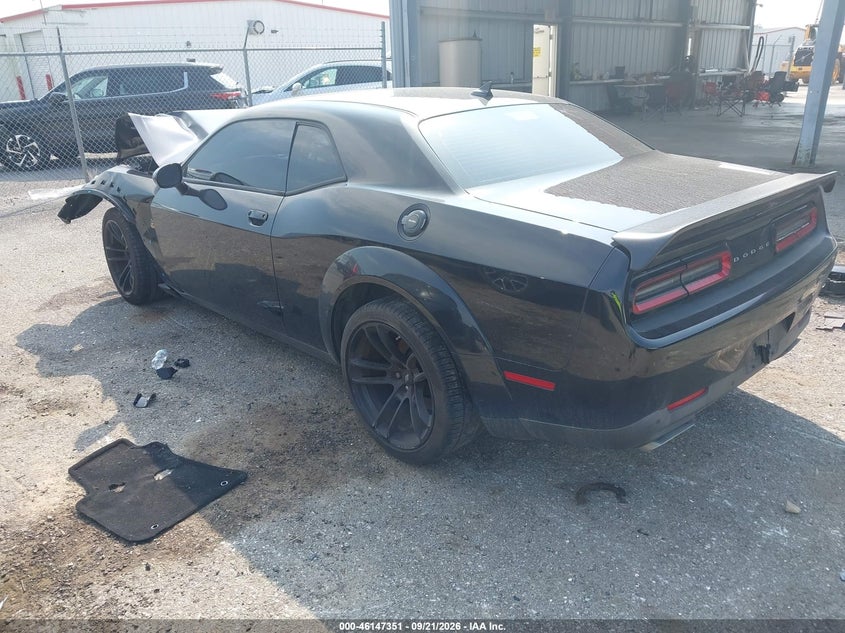 Vin: 2c3cdzfj4mh517345, lot: 46647108, dodge challenger r/t scat pack widebody 20213