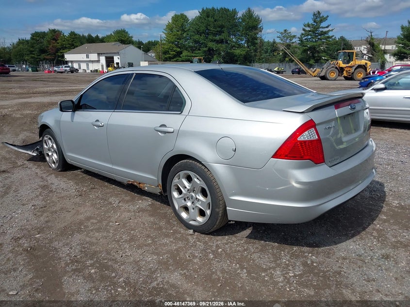 Vin: 3fahp0ha6ar146311, lot: 46647126, ford fusion se 20103