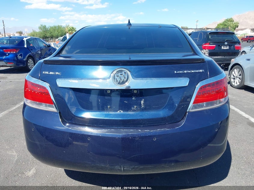 BUICK LACROSSE 2012 VIN 1G4GD5ER2CF292075