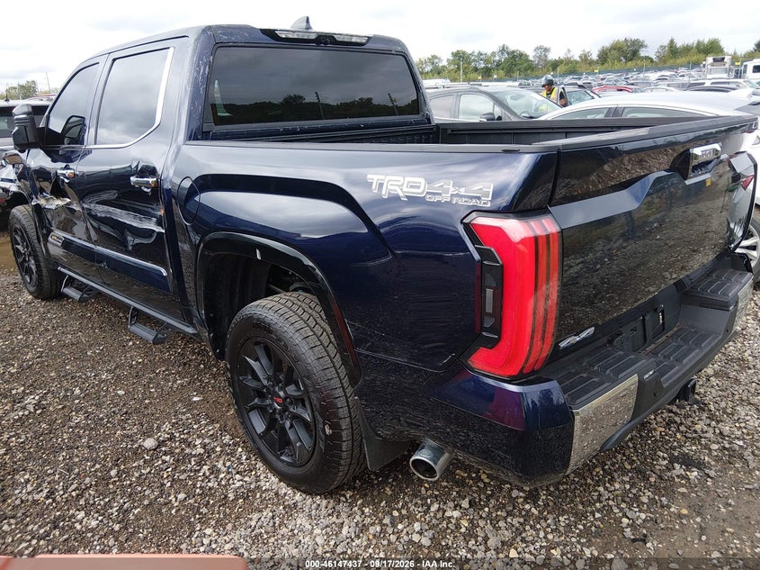 Vin: 5tfmc5db0sx103351, lot: 46647194, toyota tundra hybrid 1794 edition crewmax 5.5' bed 20253