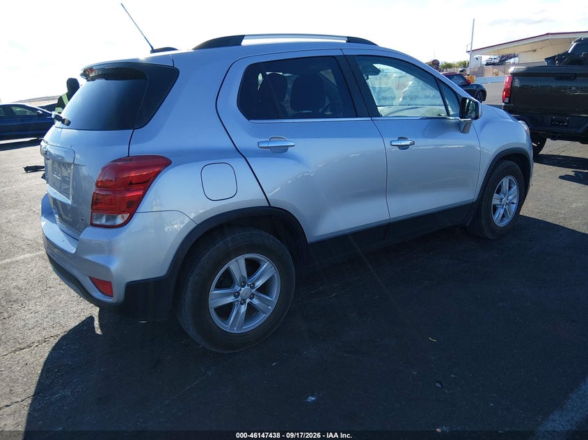 Vin: kl7cjlsb1kb916989, lot: 46647195, chevrolet trax lt 20194