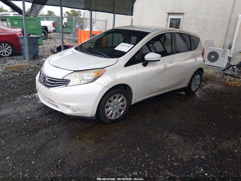 Vin: 3n1ce2cpxfl393362, lot: 46647203, nissan versa note s (sr)/s plus/sl/sr/sv 20152