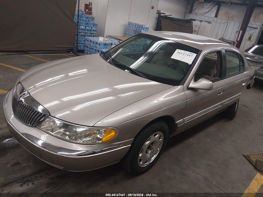 LINCOLN CONTINENTAL 1999 VIN 1LNHM97V5XY629970