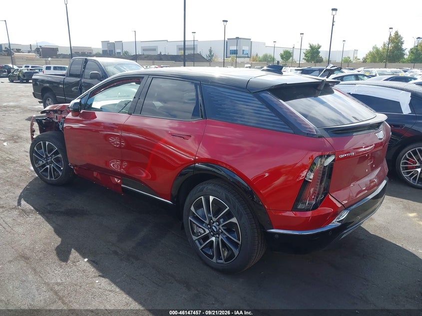 Vin: 3gyk3em46ts172082, lot: 46647214, cadillac optiq sport 20263
