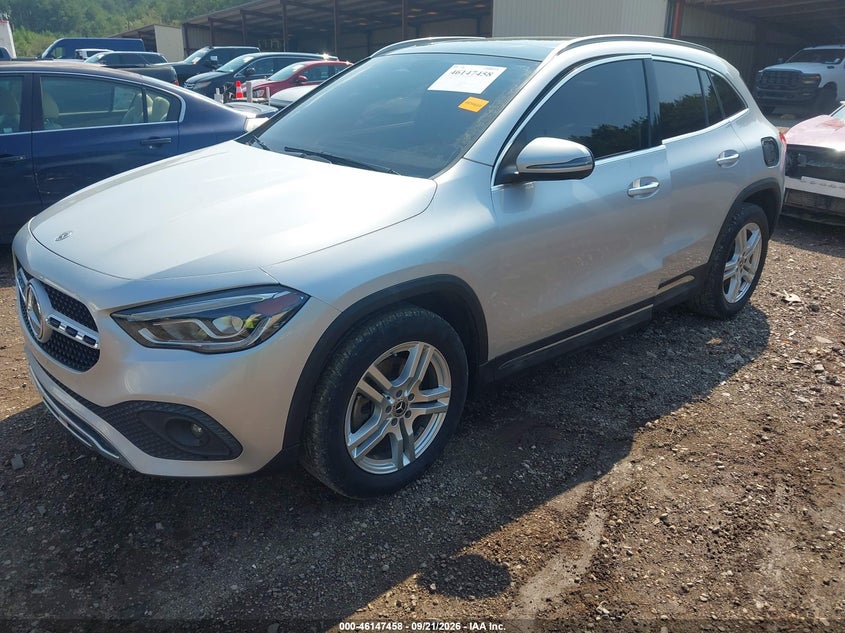 Vin: w1n4n4gb4mj295601, lot: 46647215, mercedes-benz gla 250 20212