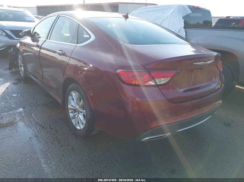 Vin: 1c3ccccg0fn740291, lot: 46647216, chrysler 200 c 20153