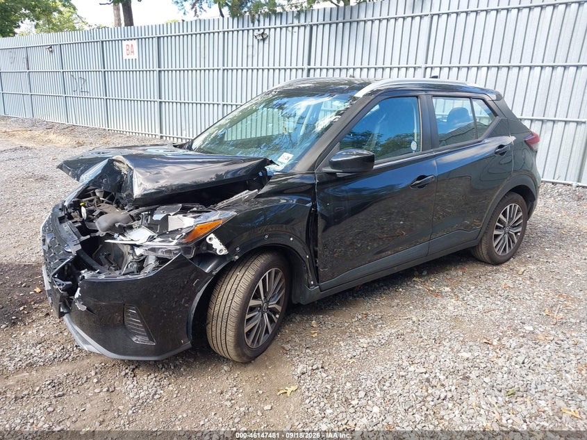 Vin: 3n1cp5cv8ml501890, lot: 46647238, nissan kicks sv xtronic cvt 20212
