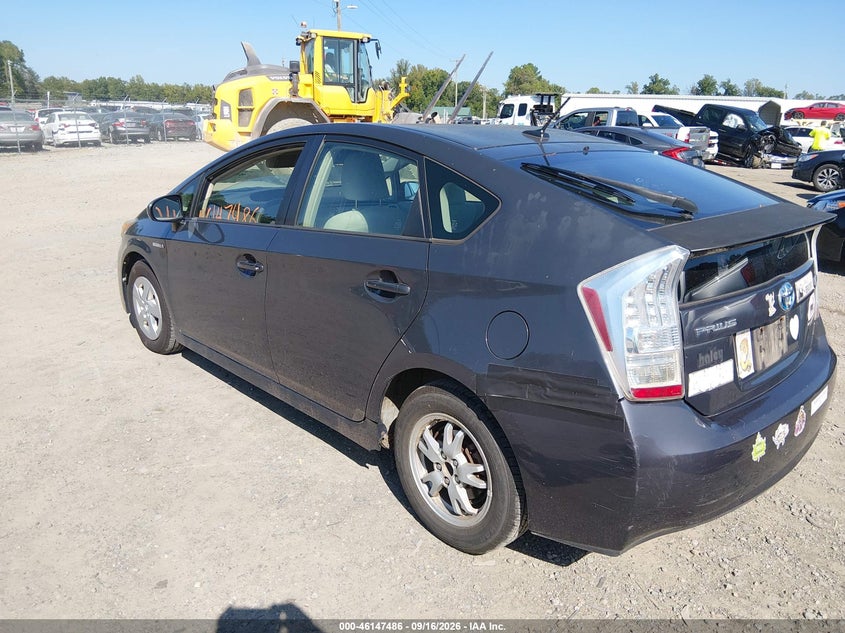 TOYOTA PRIUS 2010 VIN JTDKN3DUXA0184583