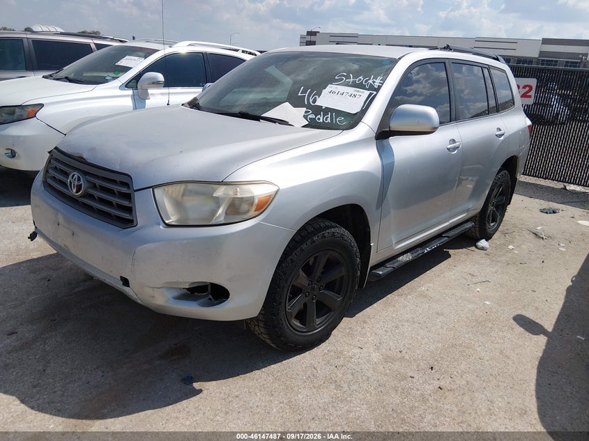 Vin: 5tdza3eh5as002622, lot: 46647244, toyota highlander 20102